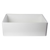 Alfi Brand White 30" Contemporary Smooth Apron Fireclay Farmhouse Kitchen Sink AB510-W